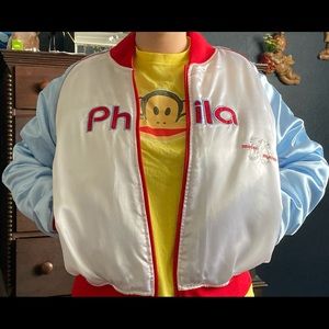 •Vintage Tri-Color Puffer Jacket•